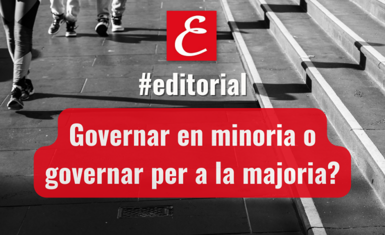 Governar en minoria o governar per a la majoria? (09/01/2023)