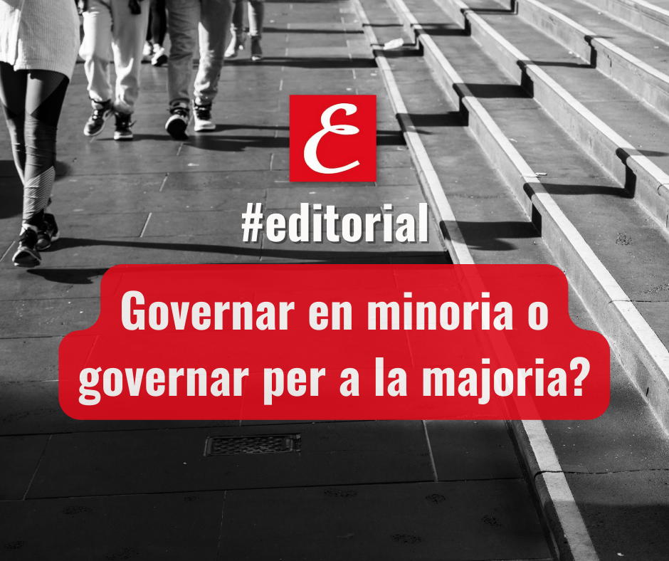 Governar en minoria o governar per a la majoria? (09/01/2023)