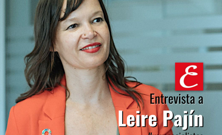 Entrevista a Leire Pajín: “Si tenemos algún apellido, ese es Igualdad”.