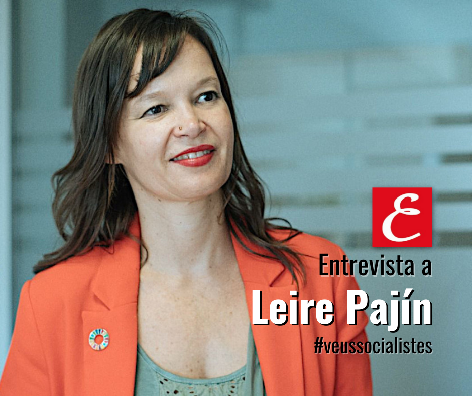 Entrevista a Leire Pajín: “Si tenemos algún apellido, ese es Igualdad”.