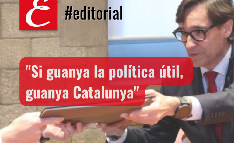 Si guanya la política útil, guanya Catalunya. (06/02/2023)