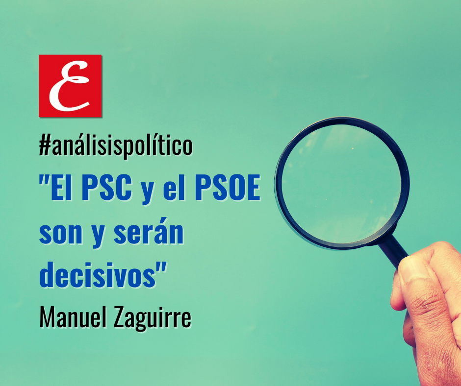 “El PSC y el PSOE son y serán decisivos”. Manuel Zaguirre.