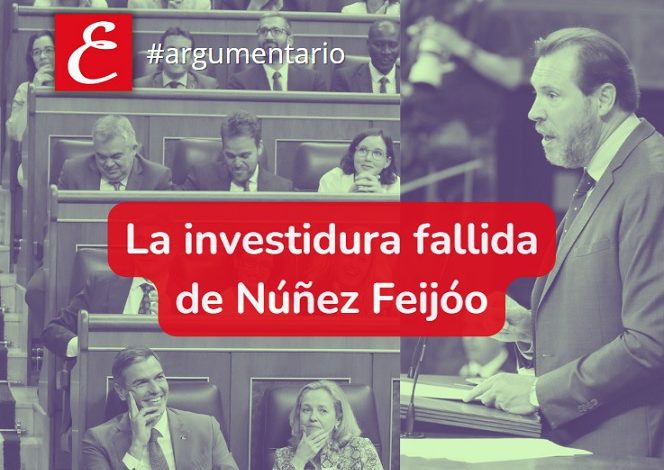 La investidura fallida de Núñez Feijóo.