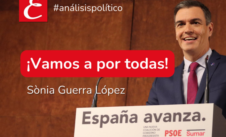 “¡Vamos a por todas!” Sònia Guerra López.