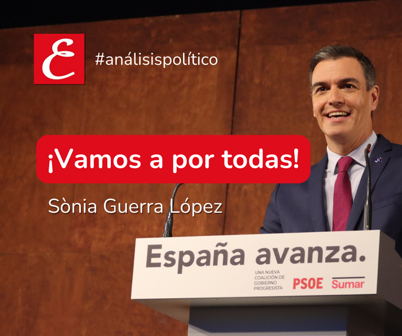 “¡Vamos a por todas!” Sònia Guerra López.