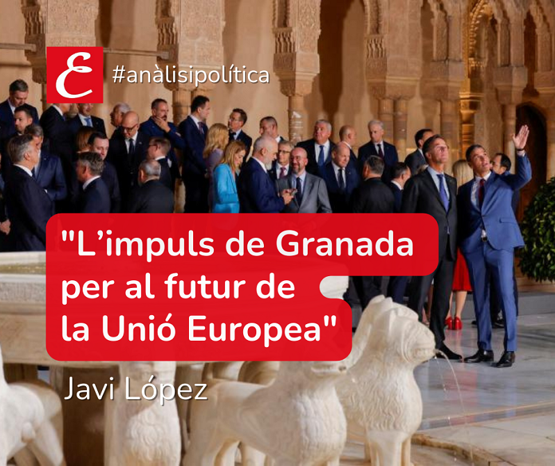 “L’impuls de Granada per al futur de la Unió Europea”. Javi López.
