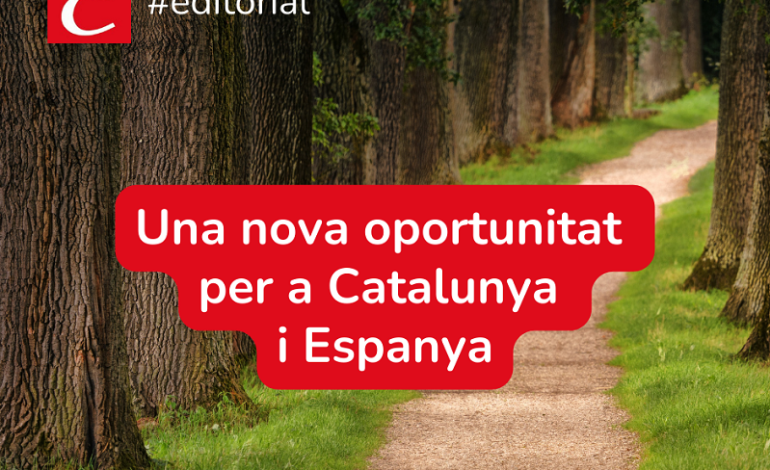 Una nova oportunitat per a Catalunya i Espanya (13/11/2023).