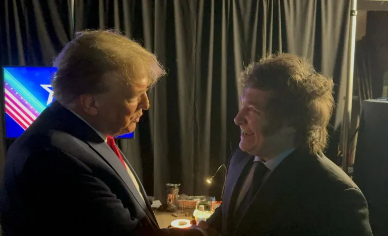 Donald Trump i Milei