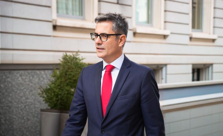 Félix Bolaños: "La reforma de la Justicia exige negociaciones discretas y pactos públicos"