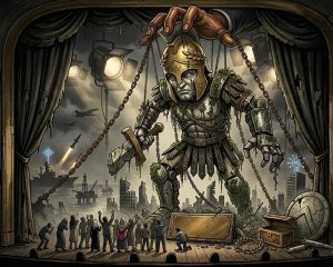 Furia épica cinismo real