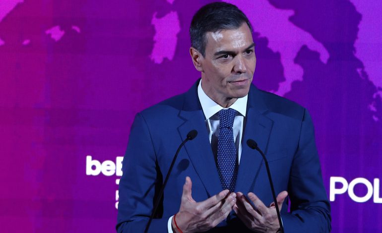 Pedro Sánchez en el European Pulse Forum