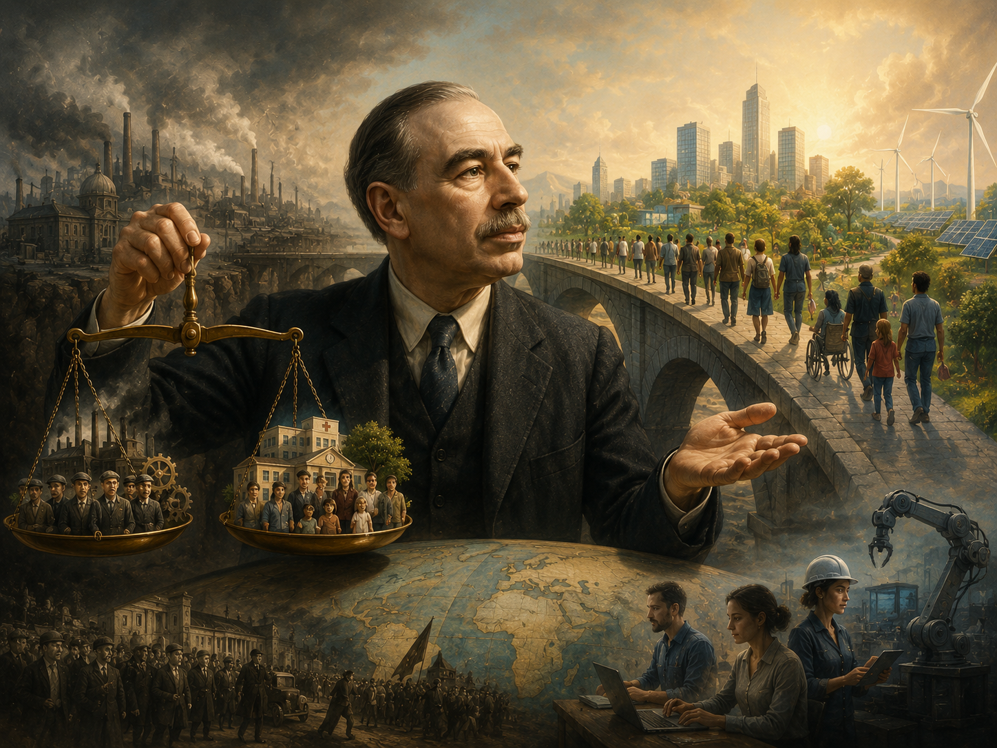 De Keynes a Alemanya: com construir un model social capaç d’adaptar-se al canvi sense perdre la cohesió