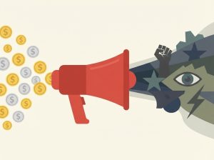 (Muntanya avall)/ Diner públic per atacar adversaris
