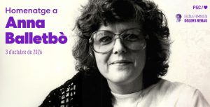 Anna Balletbò: feminista, socialista i demòcrata